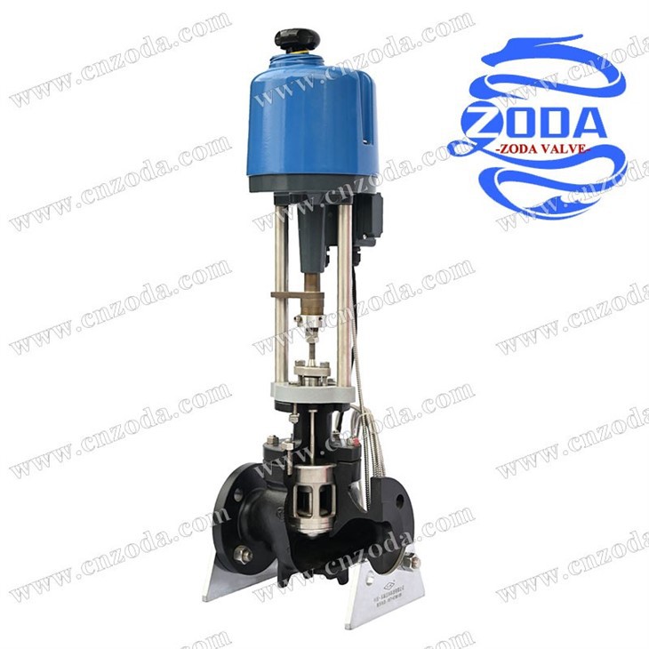 Electric Cage Single Seat Regulating Valve-2