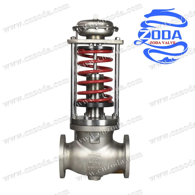 Self Operated Carbon Steel Pressure Regulating Valve