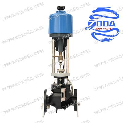 Električni kavezni regulacijski ventil s jednim sjedalom