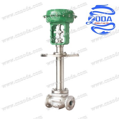 Pneumatski membranski niskotemperaturni regulacijski ventil